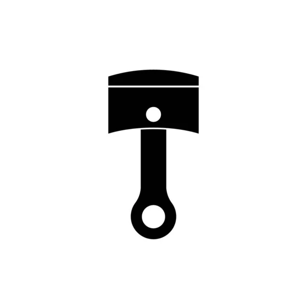 Шаблон Векторного Дизайна Логотипа Поршня — стоковый вектор