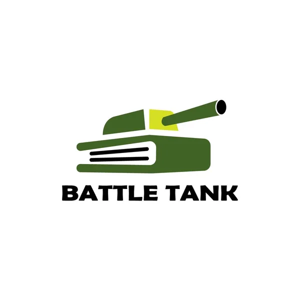 War Tanks Icon Logo Vector Design — Vector de stock