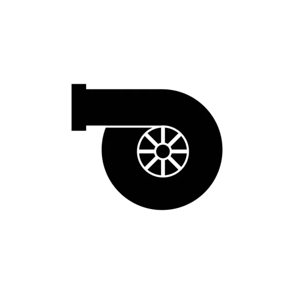 Engine Turbo Icon Logo Vector Design Template — ストックベクタ