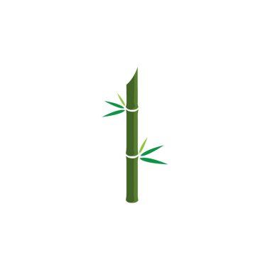 bamboo icon logo vector design template