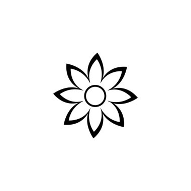 jasmine icon logo vector design template