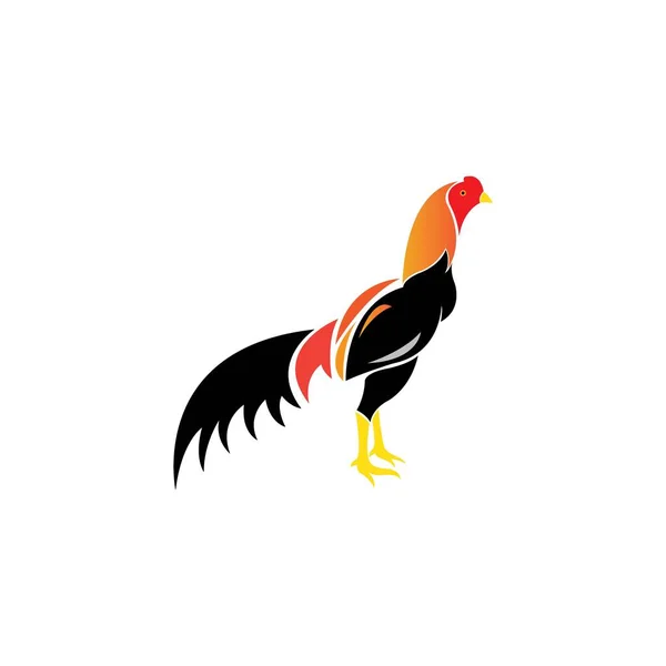 Rooster Icon Logo Vector Design Template — Image vectorielle
