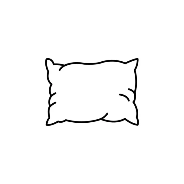 Pillow Icon Logo Vector Design Template — Image vectorielle