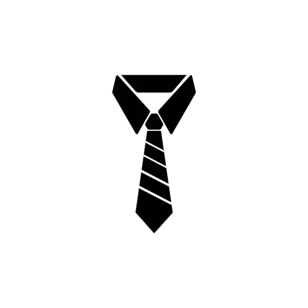 Necktie Icon Logo Vector Design Template — Stockový vektor