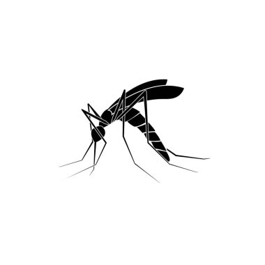 mosquito icon logo vector design template