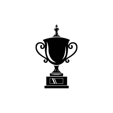 Trophy icon logo vector design template