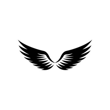 wing icon logo vector design templat