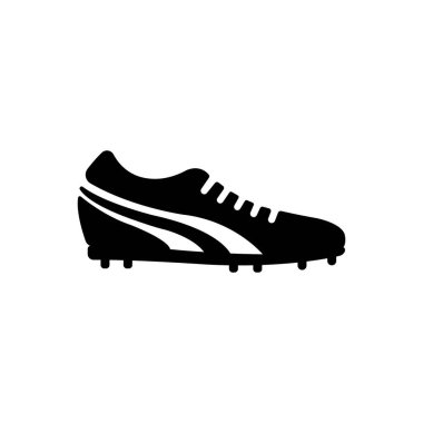 soccer shoes icon logo vector design template