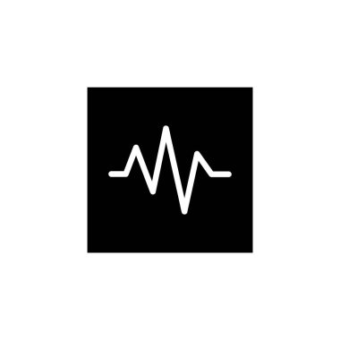 sound wave icon logo vector design template