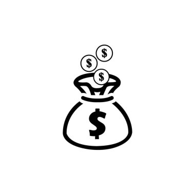 saving money icon logo vector design template