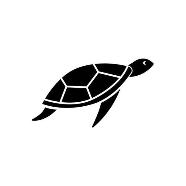 Шаблон Векторного Дизайна Логотипа Черепахи — стоковый вектор
