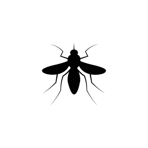 Mosquito Icon Logo Vector Design Template — Stok Vektör