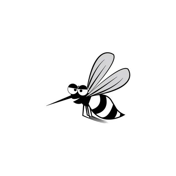 Mosquito Icon Logo Vector Design Template — 图库矢量图片