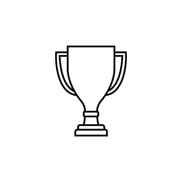 Trophy Icon Logo Vector Design Template — 图库矢量图片