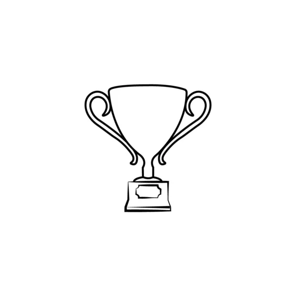 Trophy Icon Logo Vector Design Template — 图库矢量图片