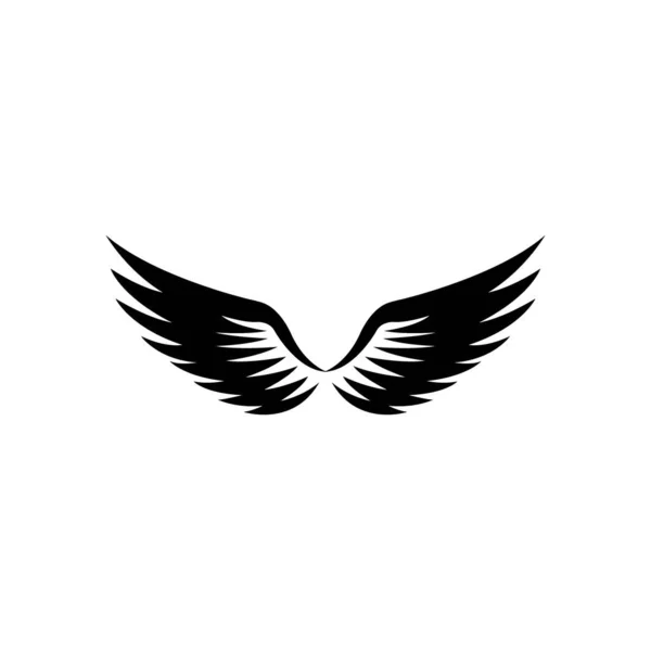 Wing Icon Logo Vector Design Templat — Archivo Imágenes Vectoriales