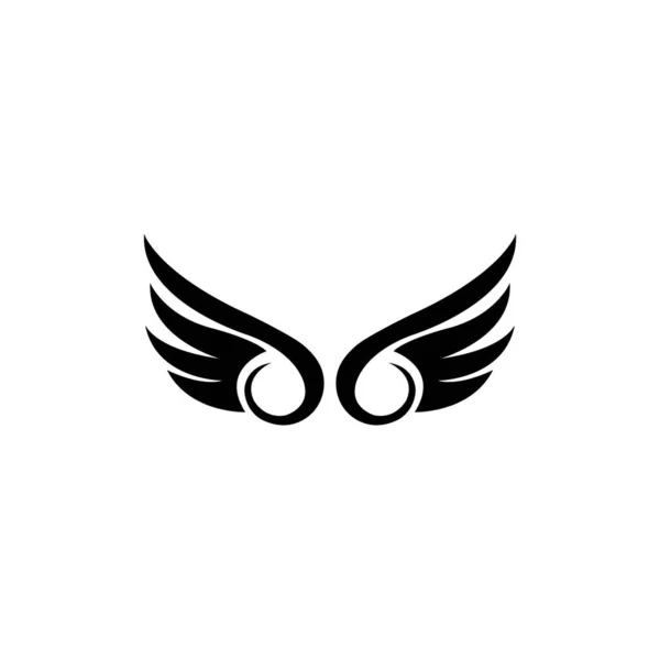 Wing Icon Logo Vector Design Templat — Stok Vektör