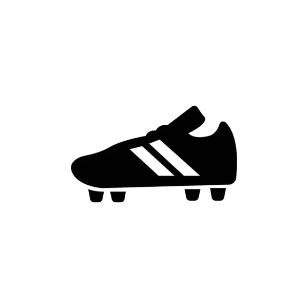 Футбольне Взуття Значок Логотип Векторний Дизайн Шаблон — стоковий вектор