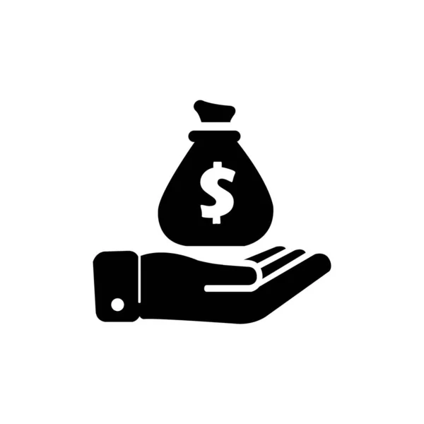 Saving Money Icon Logo Vector Design Template — Vetor de Stock