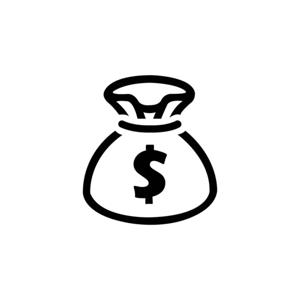 Saving Money Icon Logo Vector Design Template — Stockový vektor