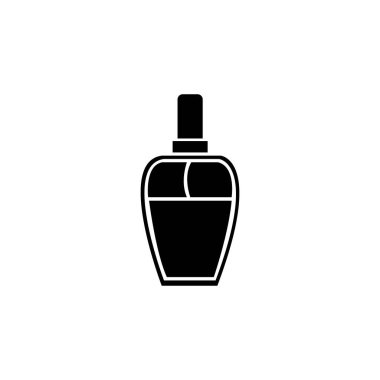 perfume bottle icon logo vector design template