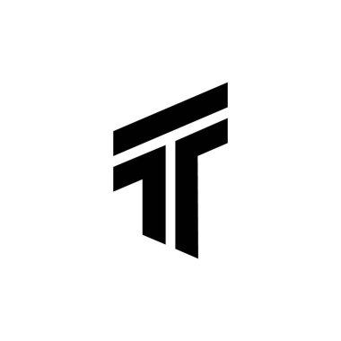 letter T icon logo vector design template