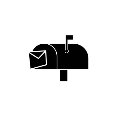 mailbox icon logo vector design template