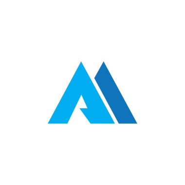 letter A icon logo vector design template