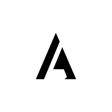 letter A icon logo vector design template