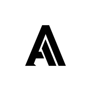 letter A icon logo vector design template