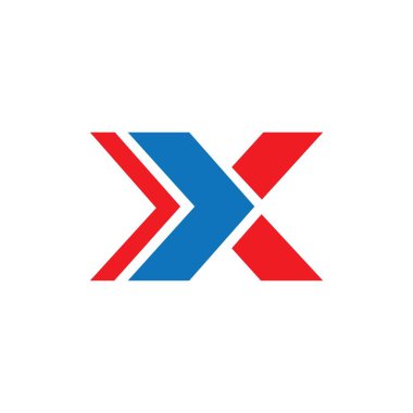 letter X icon logo vector design template
