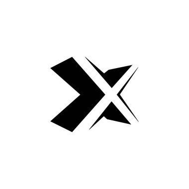 letter X icon logo vector design template