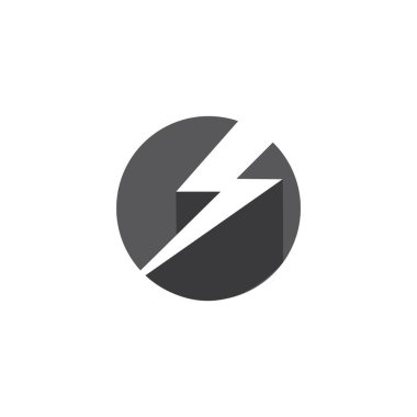 electricity icon logo vector design template