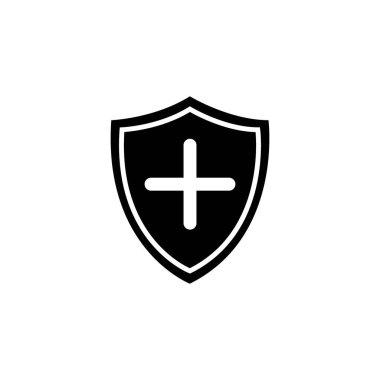 shield icon logo vector design tempate