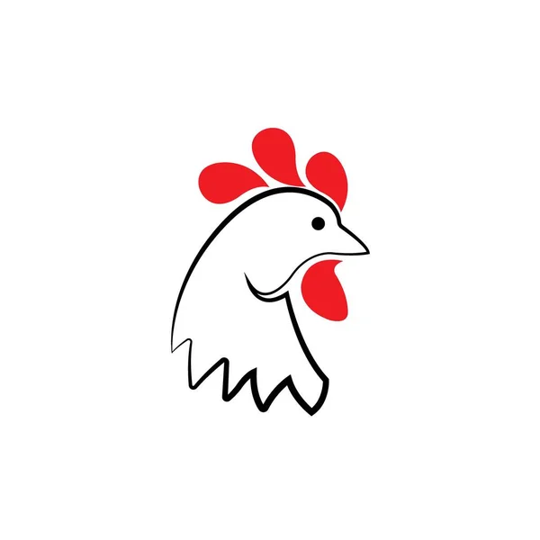 Broiler Icon Logo Vector Design Template — Vector de stock