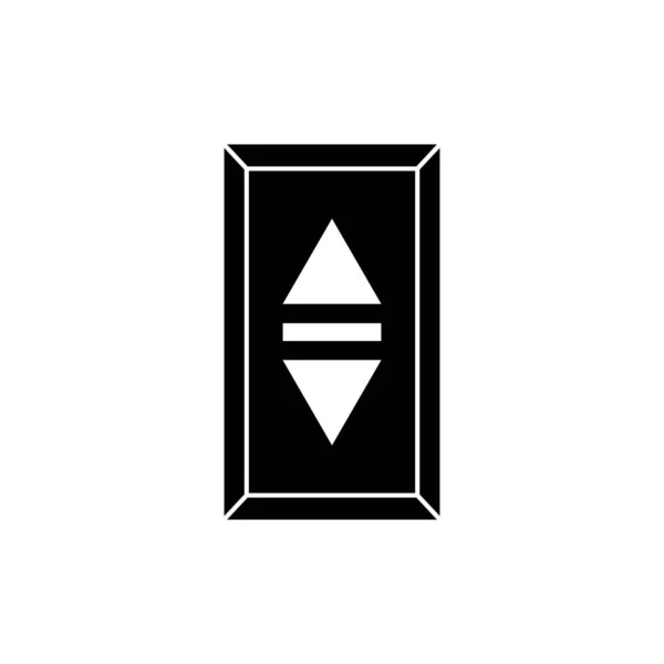Elevator Icon Logo Vector Design Template — Wektor stockowy