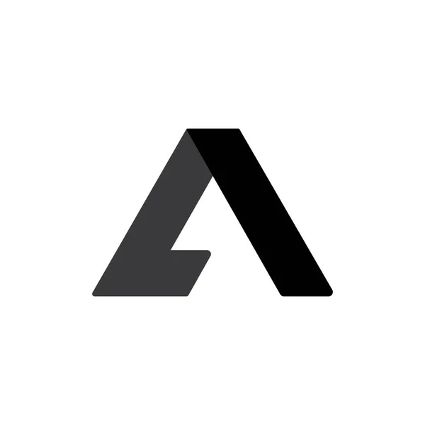 Літера Шаблон Векторного Дизайну Логотипу Піктограми — стоковий вектор