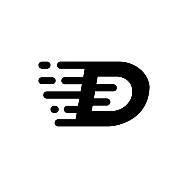 Letter Icon Logo Vector Design Template — ストックベクタ
