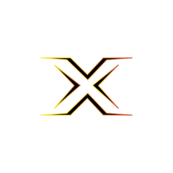 Letter Icon Logo Vector Design Template — Stok Vektör