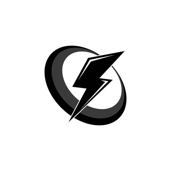 Логотип Значка Електрики Векторний Дизайн Шаблон — стоковий вектор