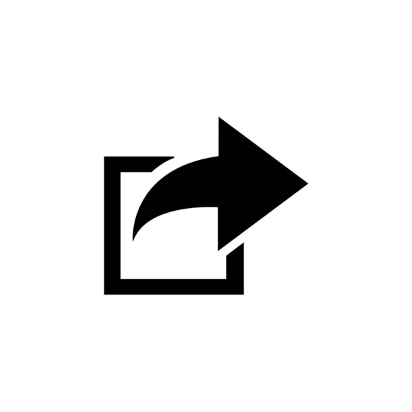 Share Icon Logo Vector Design Template — Vector de stock