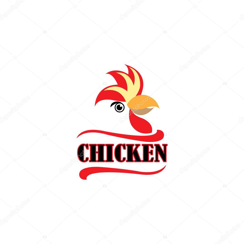 Broiler icon logo vector design template