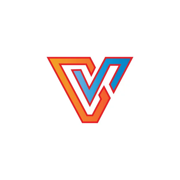 Letter Icon Logo Vector Design Template — 스톡 벡터