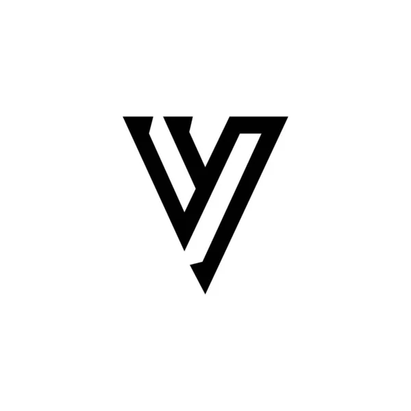 Літера Значок Логотип Векторний Дизайн Шаблон — стоковий вектор