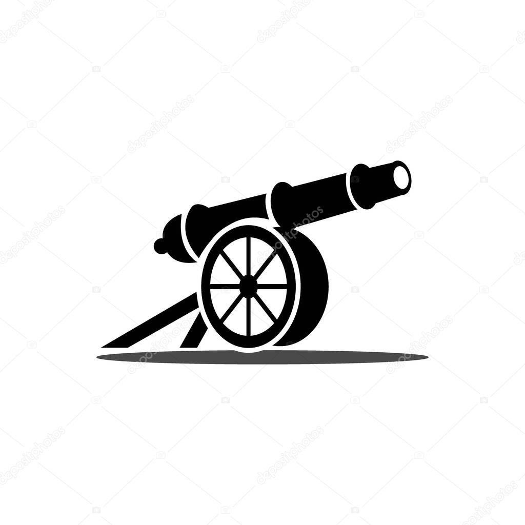 cannon logo vector design template
