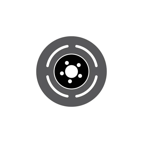 Modello Progettazione Vettoriale Logo Icona Freni Disco — Vettoriale Stock