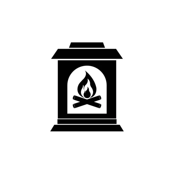 Modello Progettazione Vettoriale Logo Icona Forno Antincendio — Vettoriale Stock
