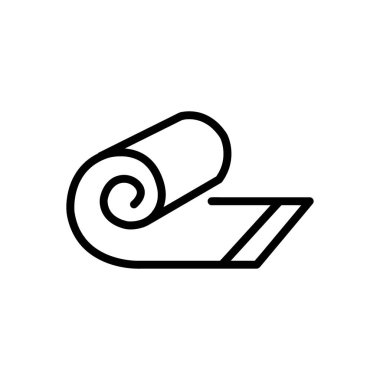 halı simgesi logo vektör tasarım şablonu