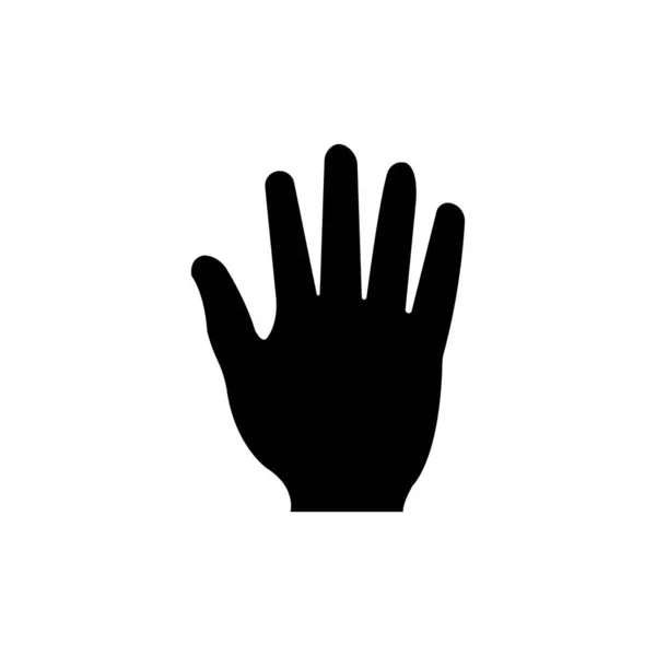 Handpictogram Logo Vector Ontwerp Template — Stockvector