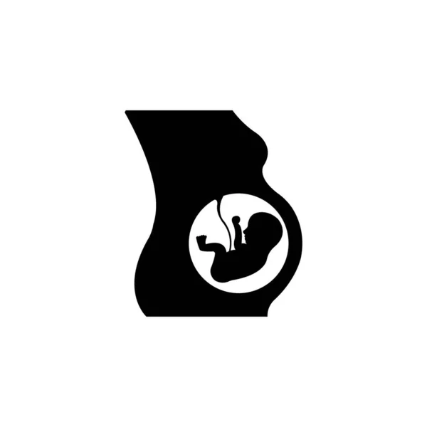 Modelo Design Vetor Logotipo Ícone Feto —  Vetores de Stock